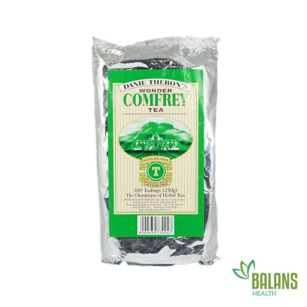 danie theron comfrey tea health - 100 teabags